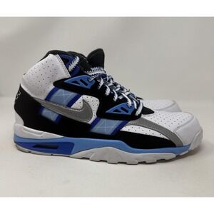 Nike Air Trainer SC High Shoes Mens Size 10 White Blue Sneakers DQ7646-100